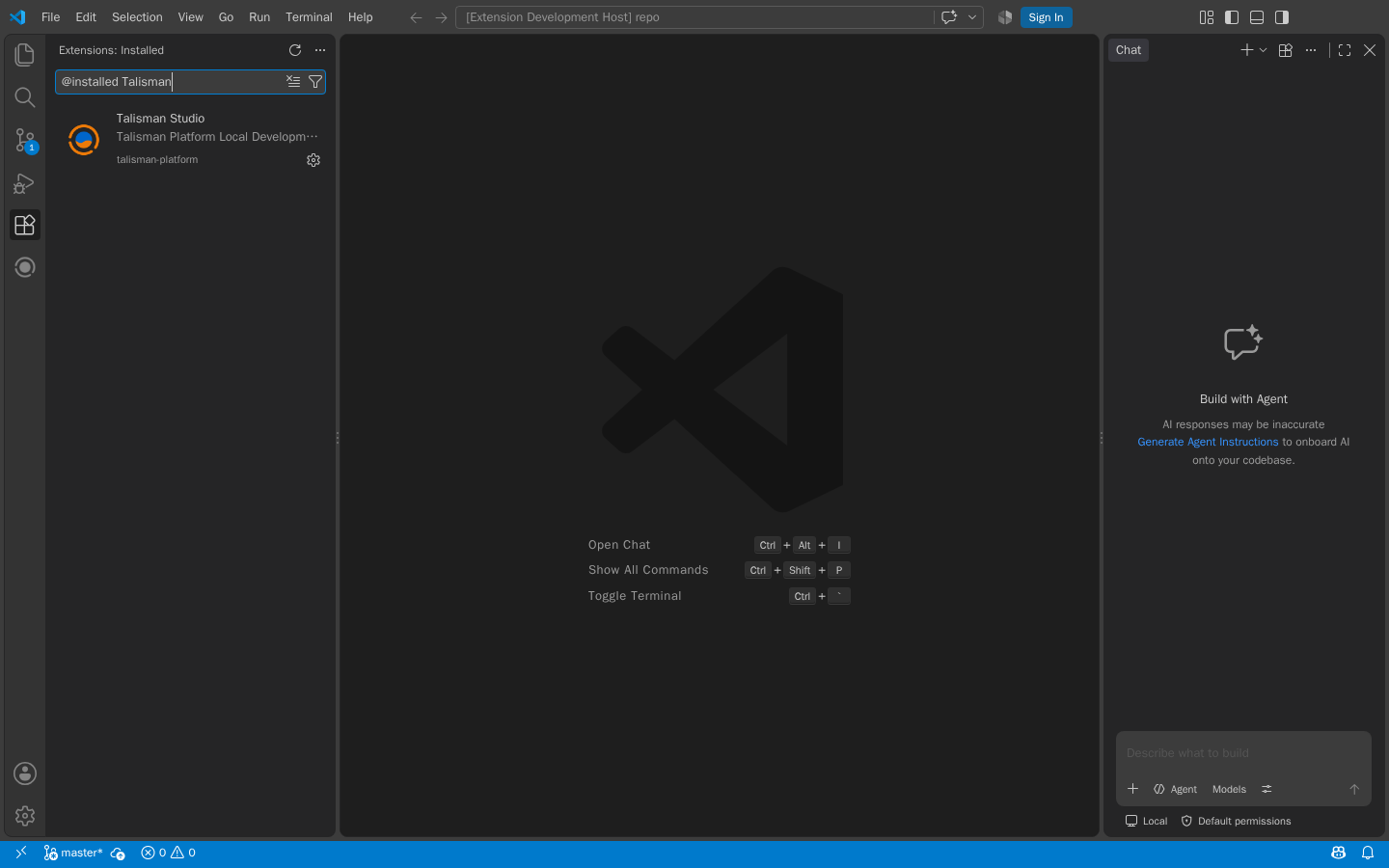Talisman Studio in the VS Code Marketplace